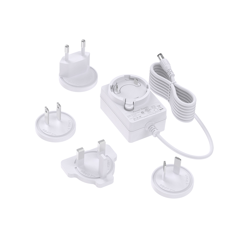 12V 1A 12w Interchangeable Plug Power Adapter