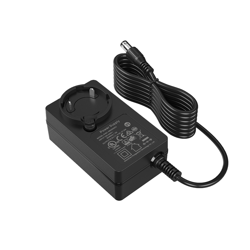 24V 2A 48w Interchangeable Plug Power Adapter