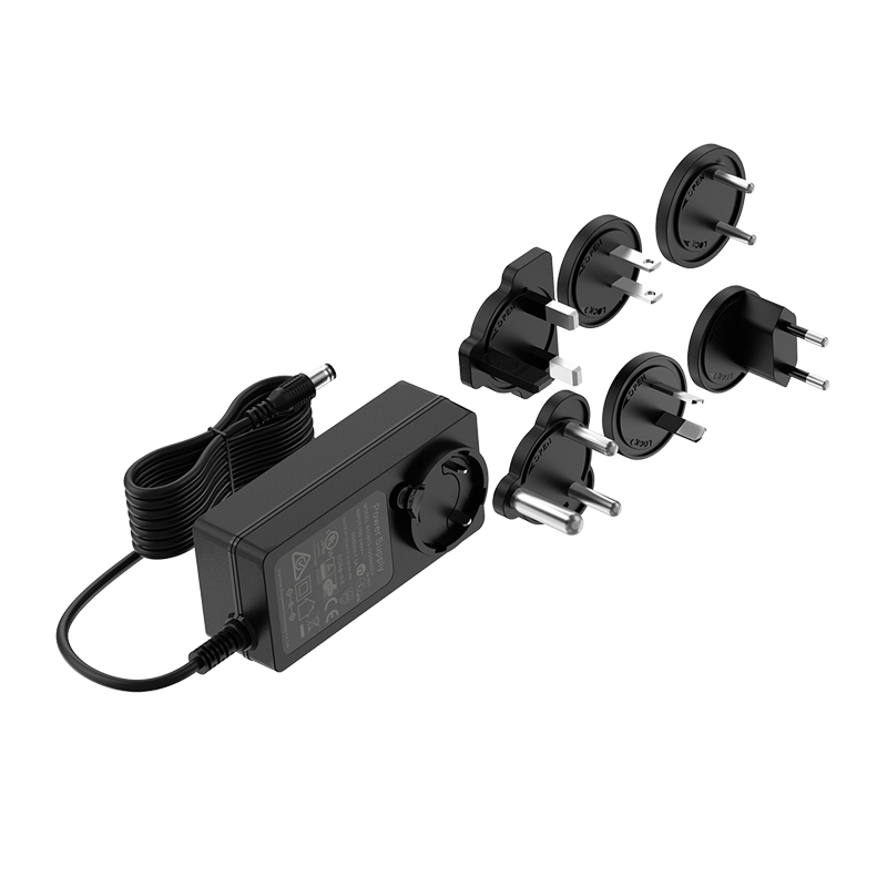 17V 3A 65W Interchangeable Plug Power Adapter